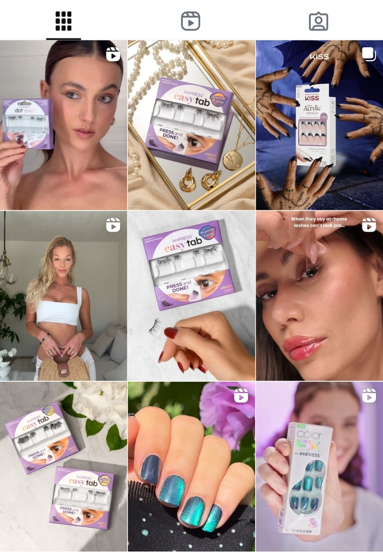 Instagram feed klienta