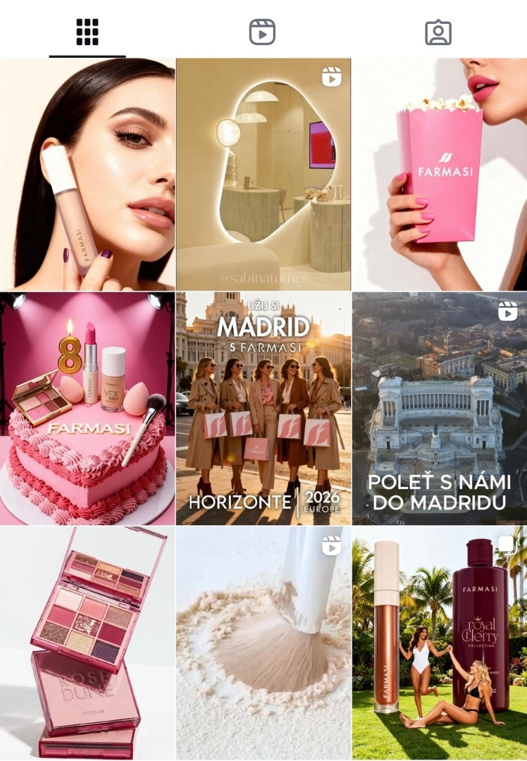 Instagram feed klienta