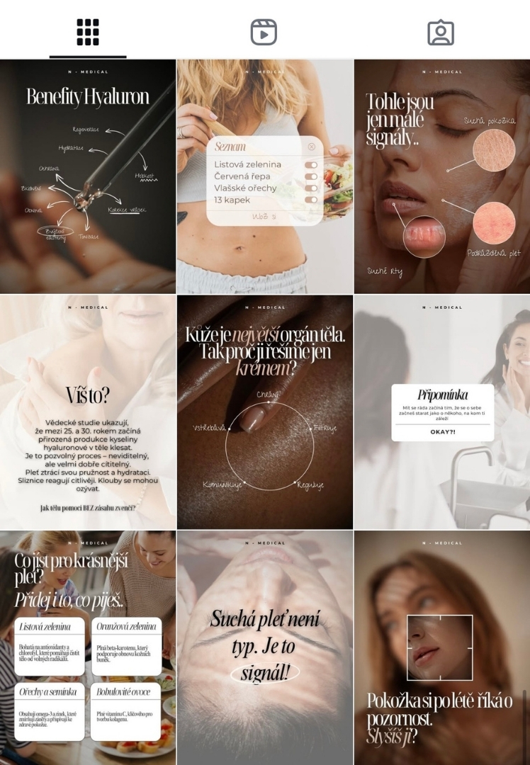 Instagram feed klienta