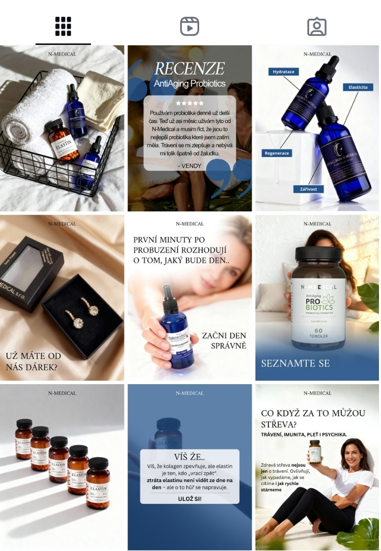 Instagram feed klienta