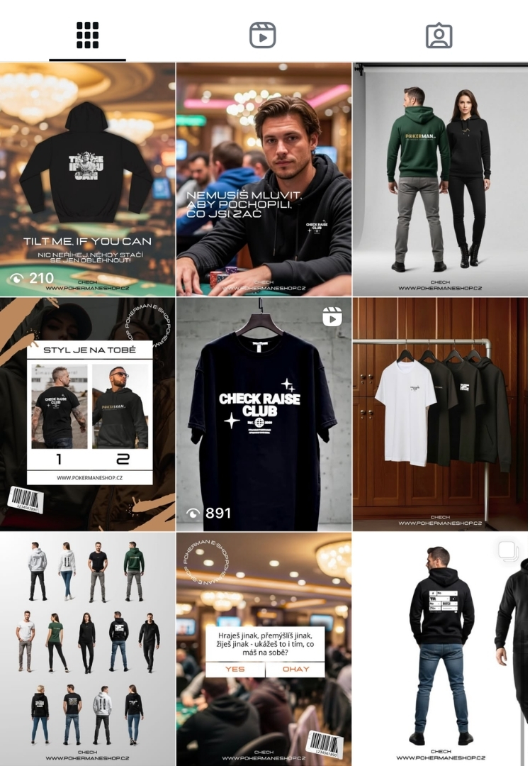 Instagram feed klienta