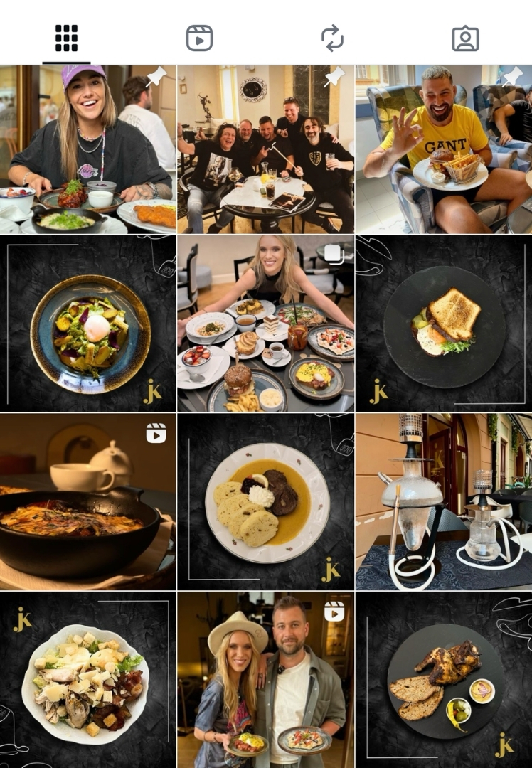 Instagram feed klienta