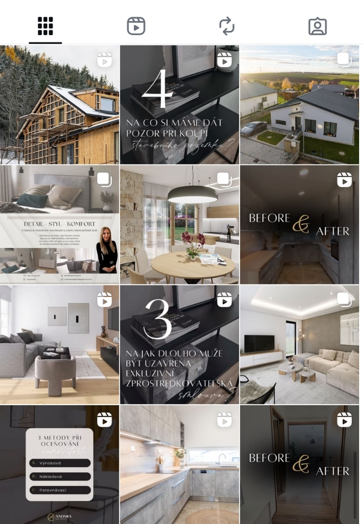 Instagram feed klienta