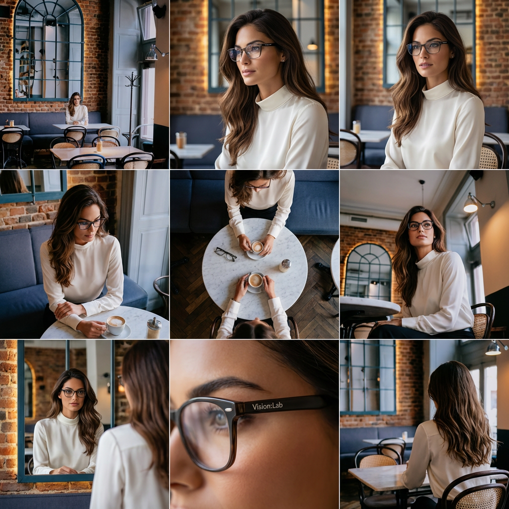 Vision:Lab kavárna — 9-panel grid z modulu 3.4